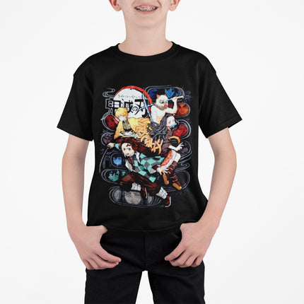 Polera Kimetsu No Yaiba 3 KIDS - amplitudmodulada