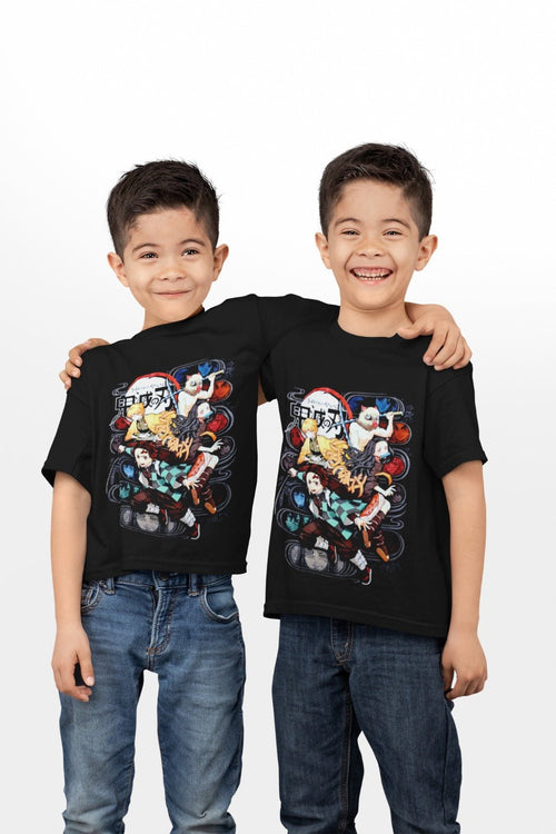 Polera Kimetsu No Yaiba 3 KIDS - amplitudmodulada