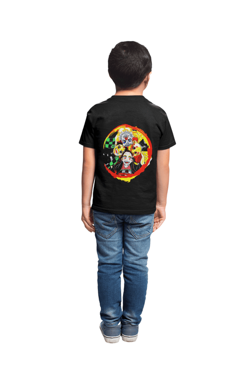polera Kimetsu no Yaiba personajes - amplitudmodulada