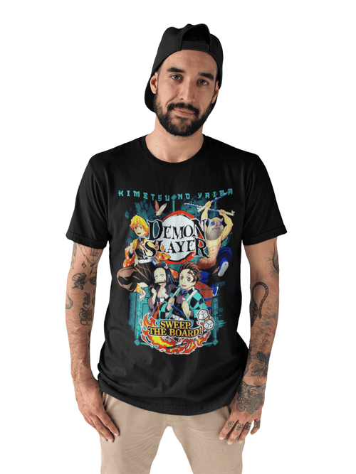 Polera Kimetsu No Yaiba Sweep the Board! - amplitudmodulada