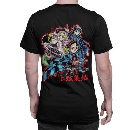 polera kimetsu no yaiba tanjiro, tokito y mitsuri - amplitudmodulada