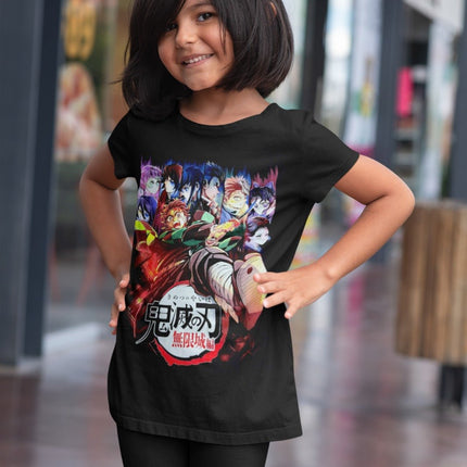 Polera Kimetsu no Yaiba Castillo infinito KIDS - amplitudmodulada