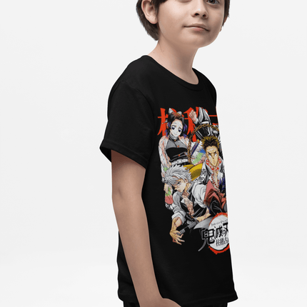 Polera Kimetsu No Yaiba Pilares KIDS - amplitudmodulada