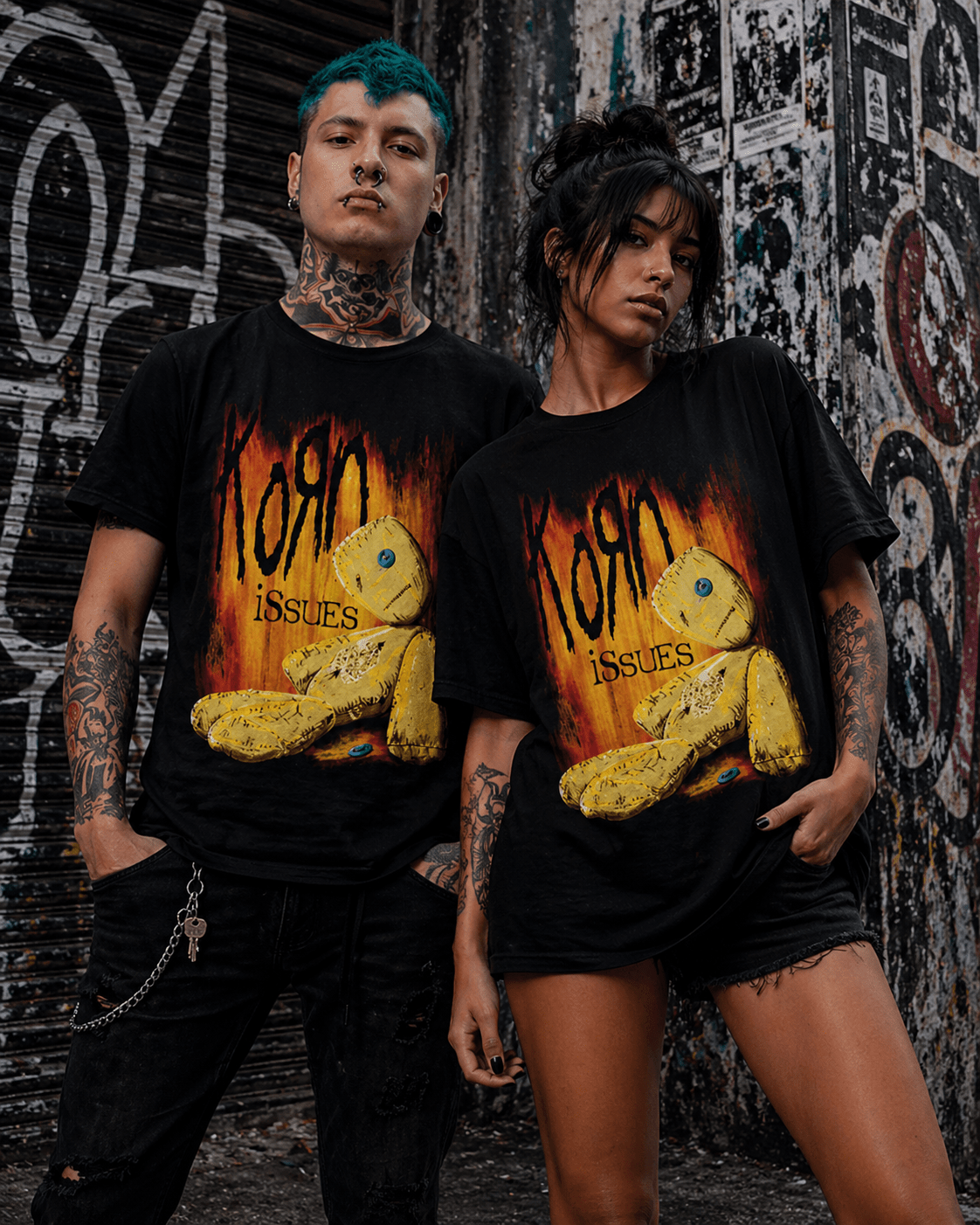 Polera Korn ISSUES II - amplitudmodulada