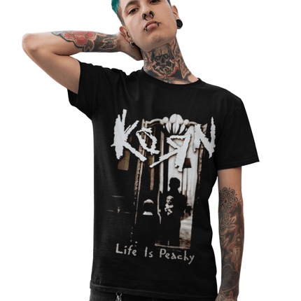 Polera KORN life is peachy - amplitudmodulada