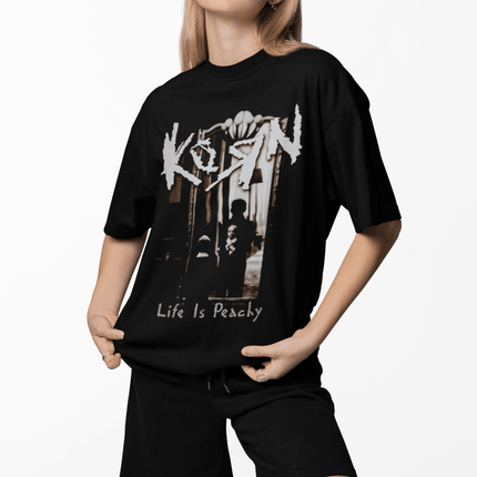 Polera KORN life is peachy - amplitudmodulada