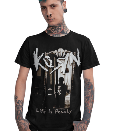 Polera KORN life is peachy - amplitudmodulada