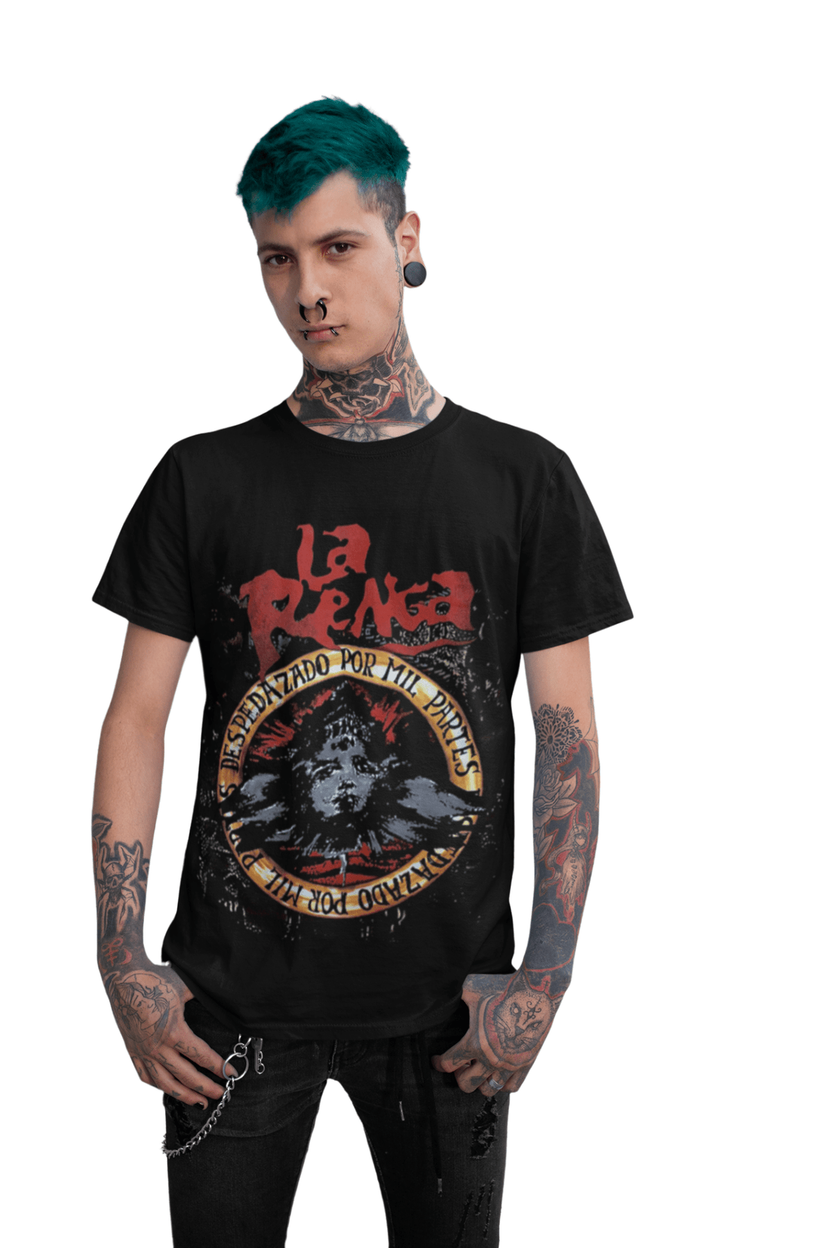 Polera La Renga Despedazado por mil partes - amplitudmodulada