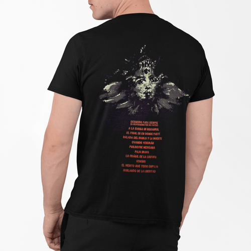 Polera La Renga Despedazado por mil partes - amplitudmodulada