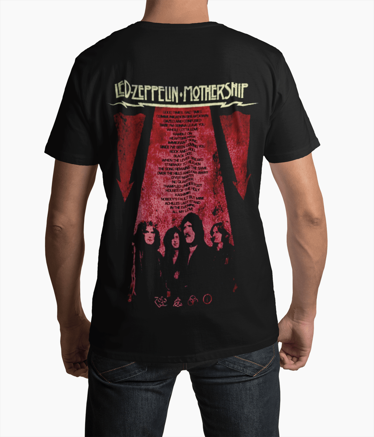 Polera Led Zeppeling Mothership - amplitudmodulada