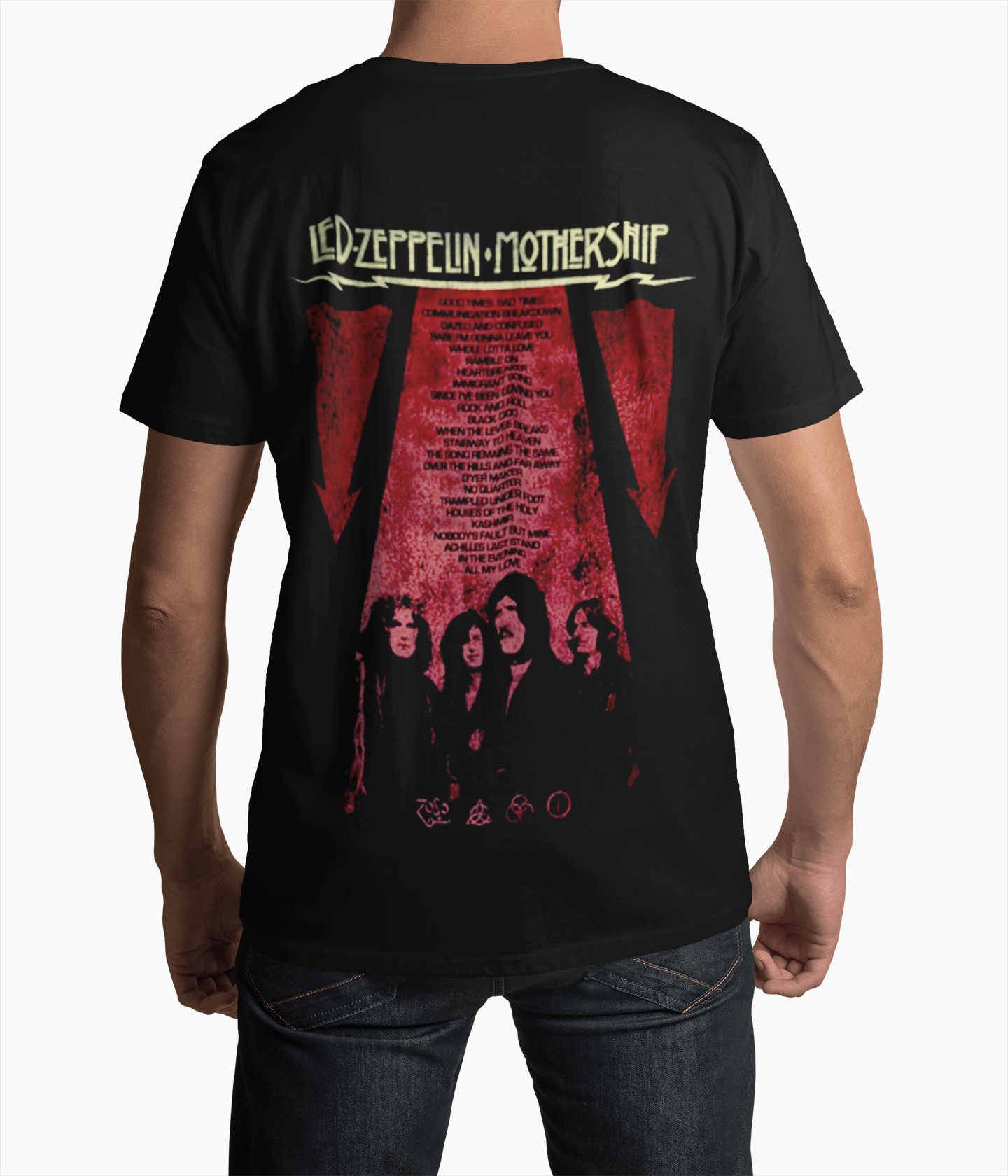 Polera Led Zeppeling Mothership - amplitudmodulada