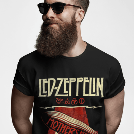 Polera Led Zeppeling Mothership - amplitudmodulada
