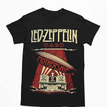 Polera Led Zeppeling Mothership - amplitudmodulada