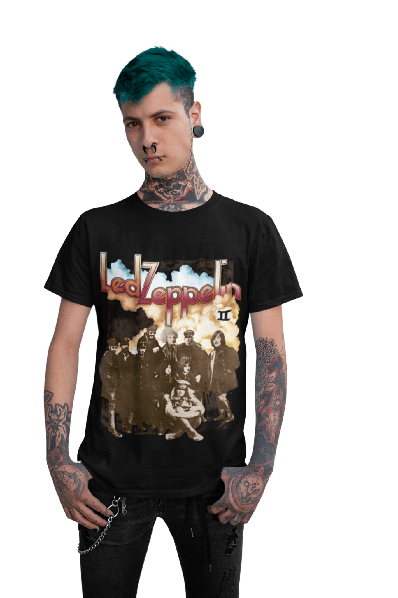 Polera Led Zeppeling II - amplitudmodulada