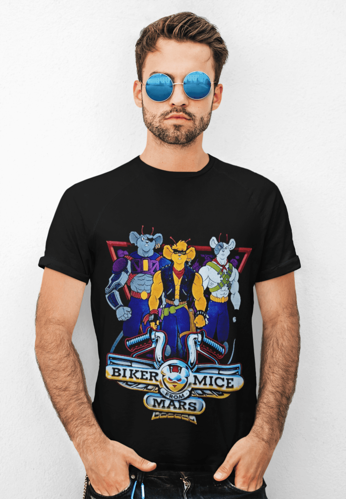 Polera de los Motorratones de Marte - amplitudmodulada