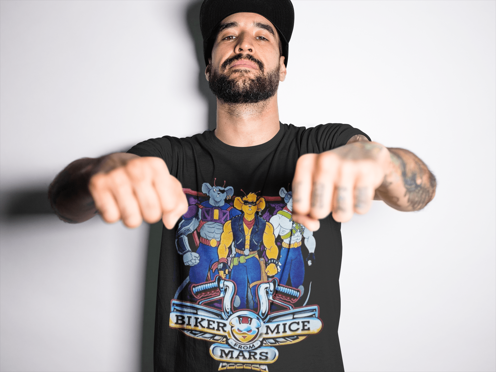 Polera de los Motorratones de Marte - amplitudmodulada