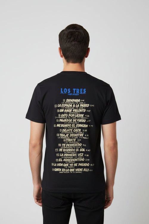 Polera Los Tres Unplugged - amplitudmodulada
