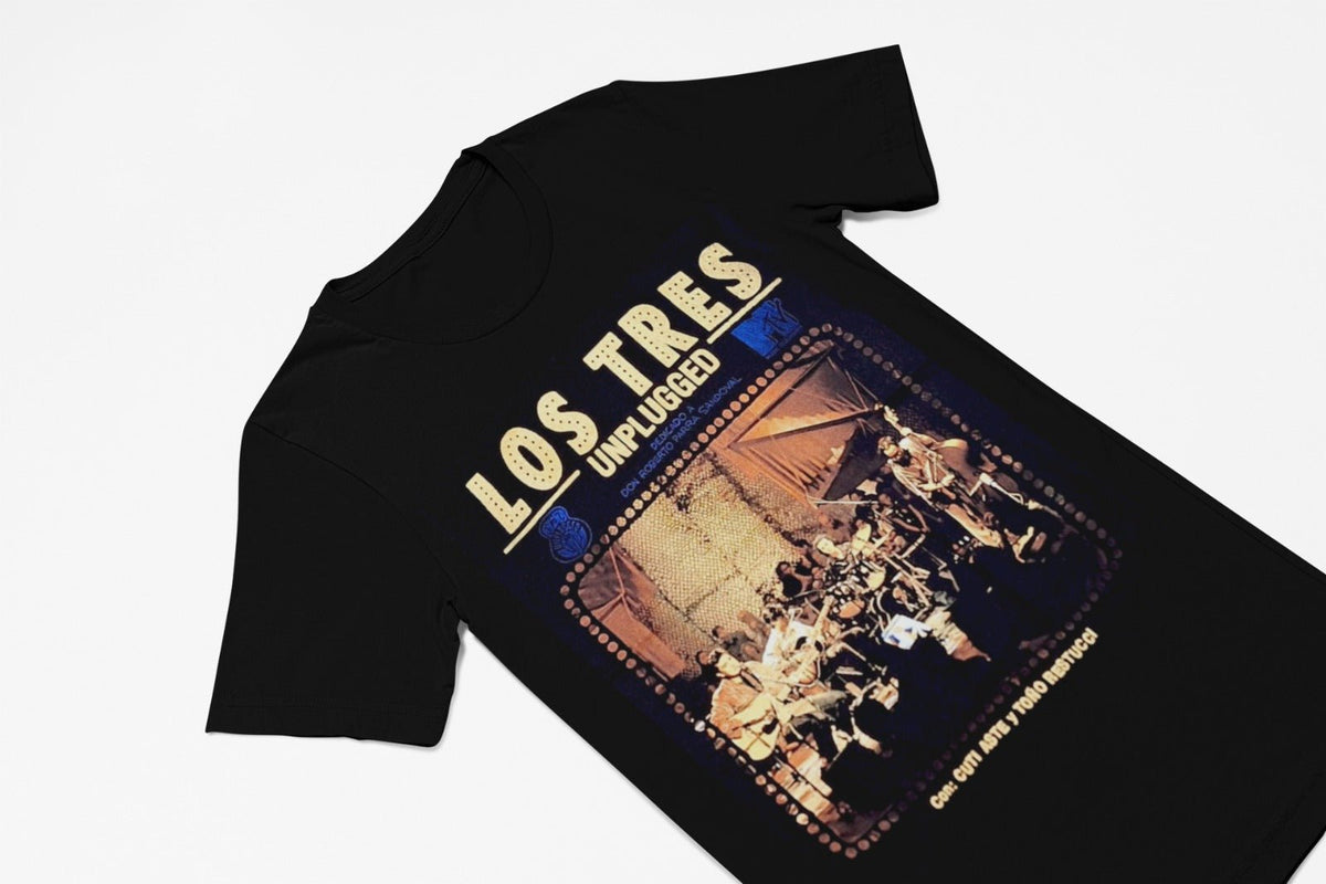 Polera Los Tres Unplugged - amplitudmodulada