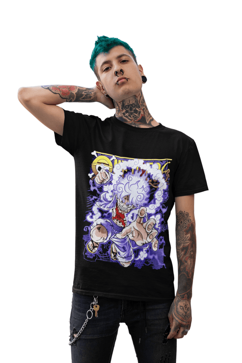 Polera Luffy gear 5 - amplitudmodulada