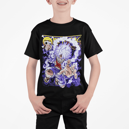 Polera Luffy gear 5 KIDS - amplitudmodulada