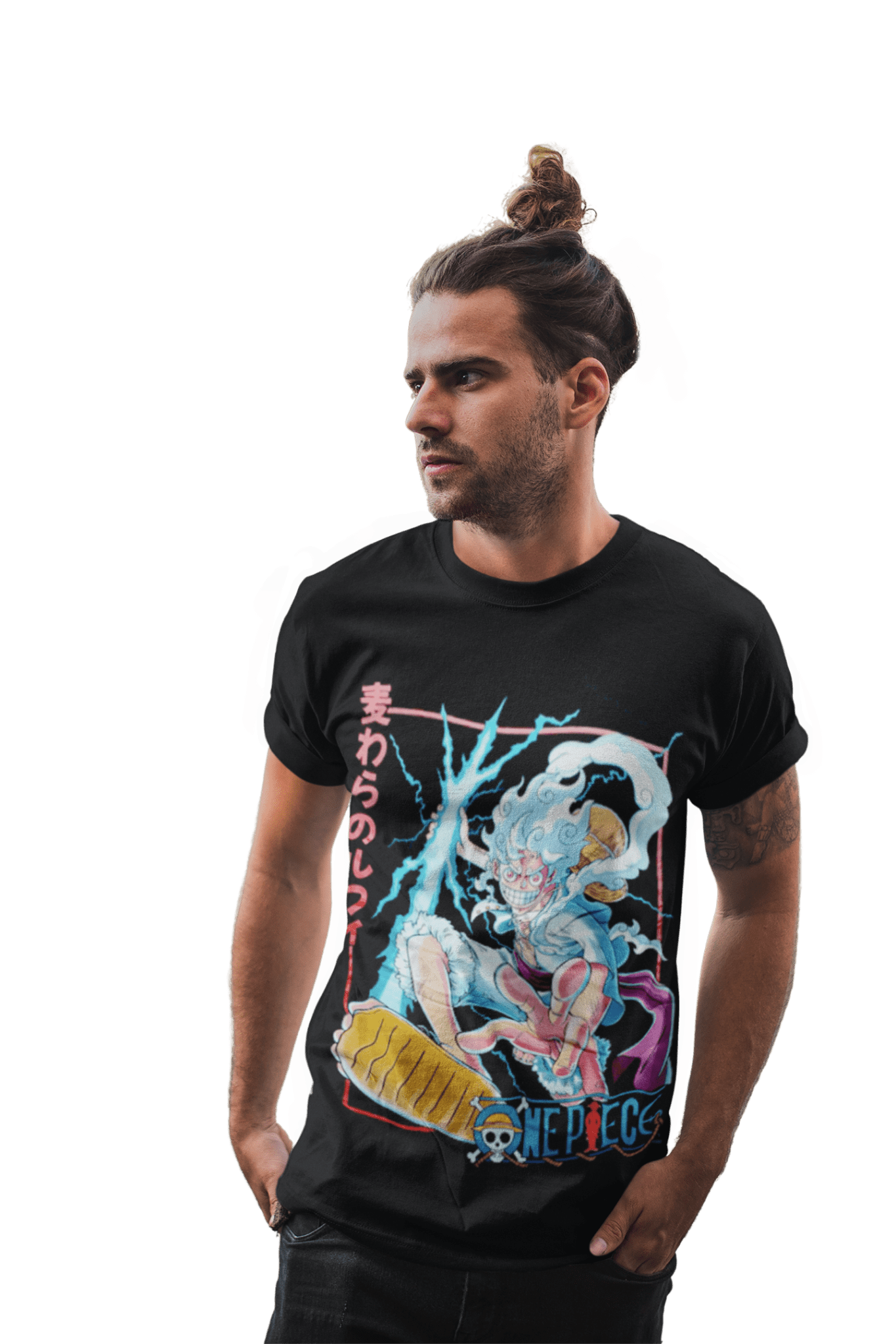 Polera Gear 5 Luffy recuadro - amplitudmodulada