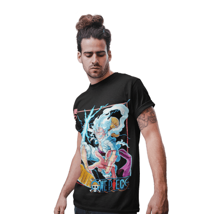 Polera Gear 5 Luffy recuadro - amplitudmodulada