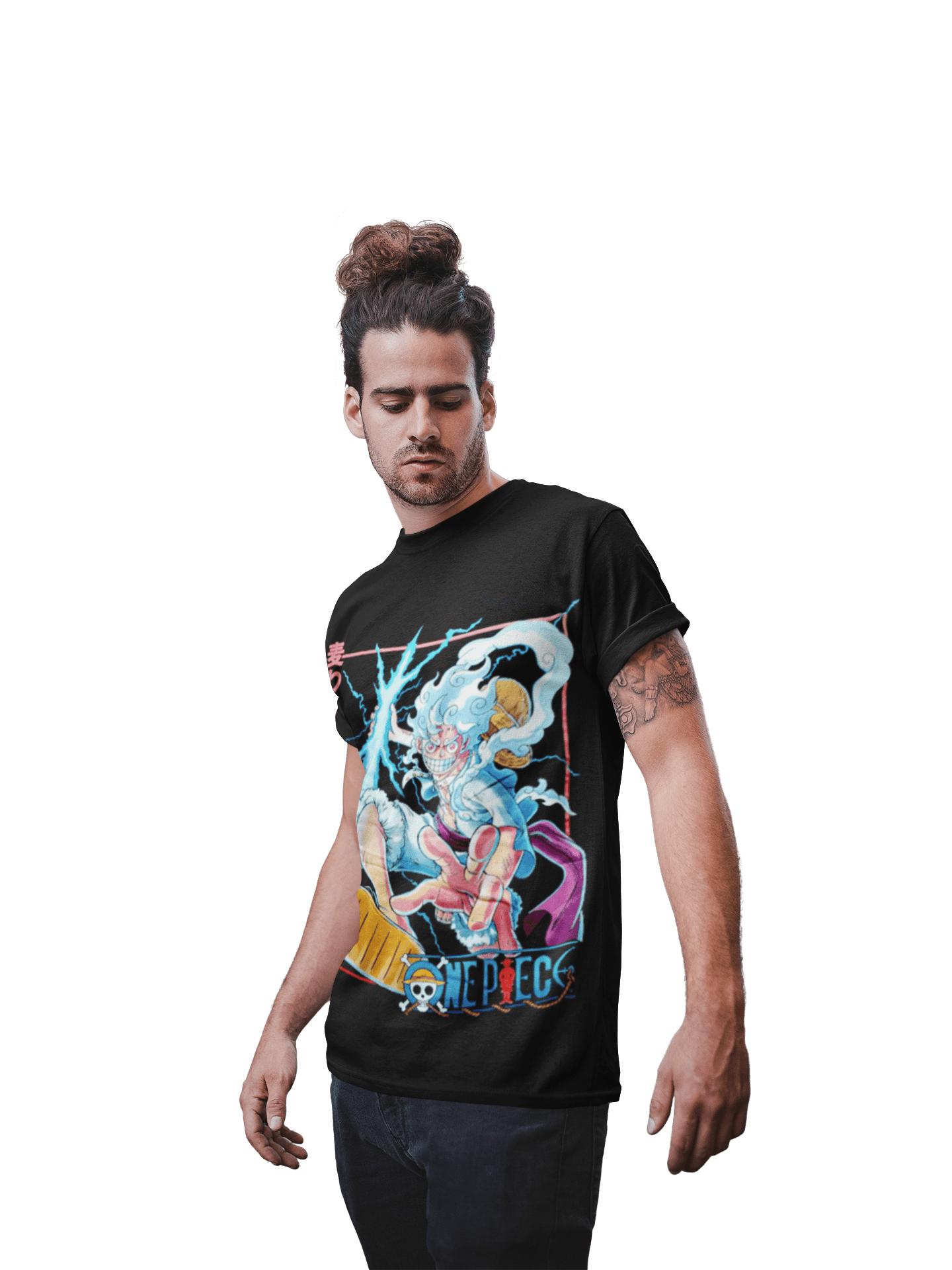 Polera Gear 5 Luffy recuadro - amplitudmodulada