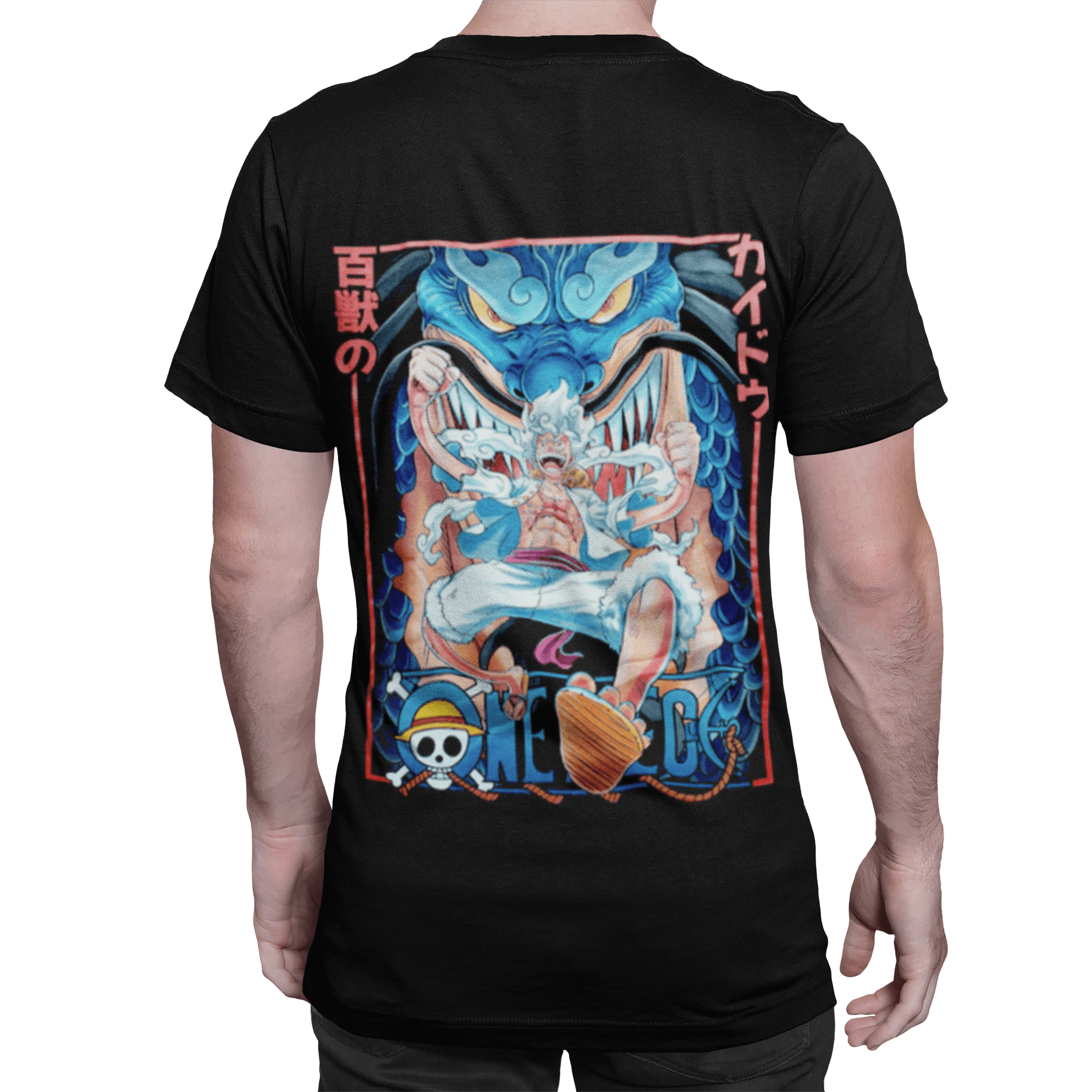 Polera Gear 5 Luffy recuadro - amplitudmodulada