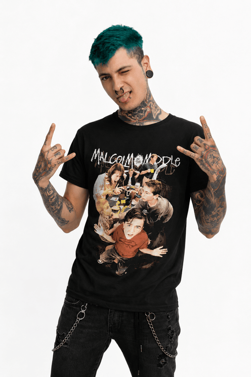 Polera Malcolm in The Middle - amplitudmodulada