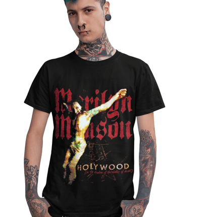 Polera Marilyn Manson Holy Wood - amplitudmodulada