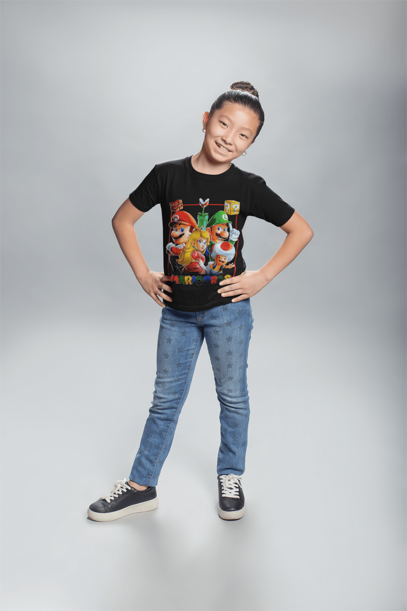 polera mario bros & bowser - amplitudmodulada