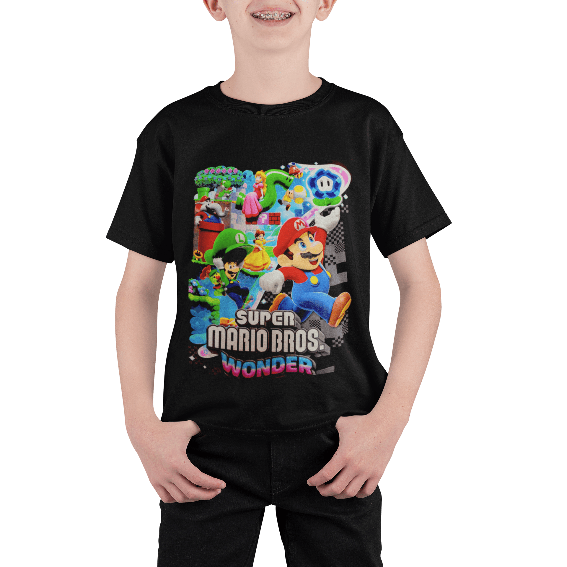 Polera Mario Wonder - amplitudmodulada
