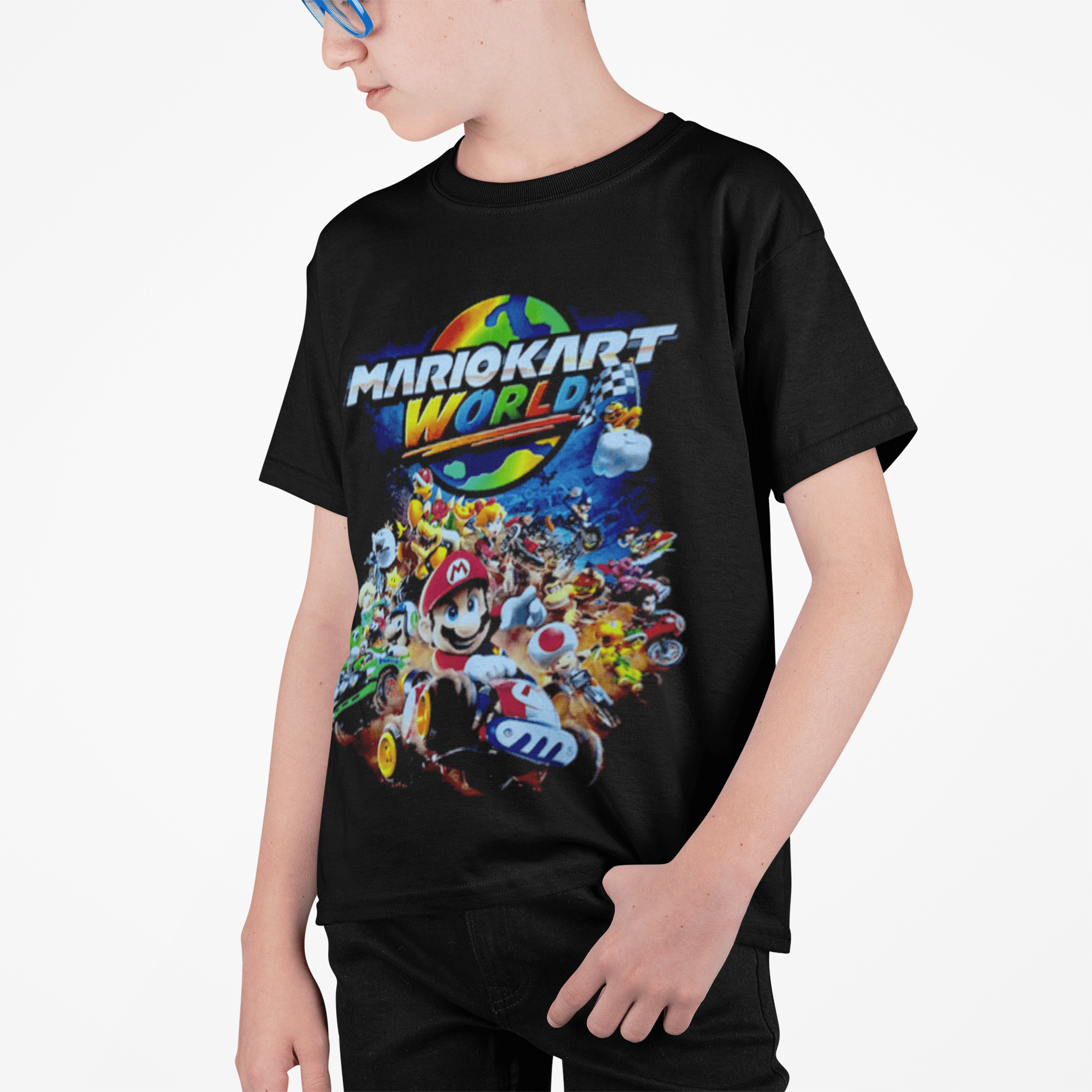 Polera Mario Kart World - amplitudmodulada