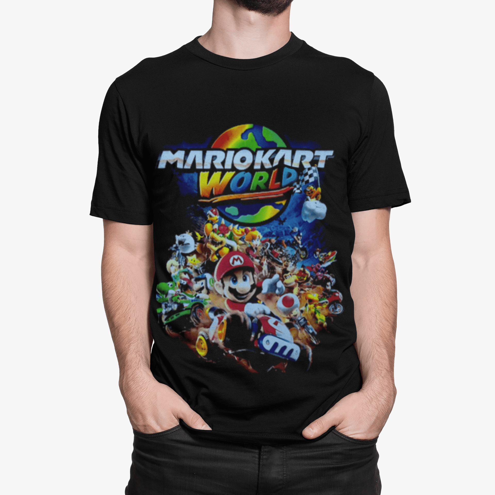 Polera Mario Kart World - amplitudmodulada
