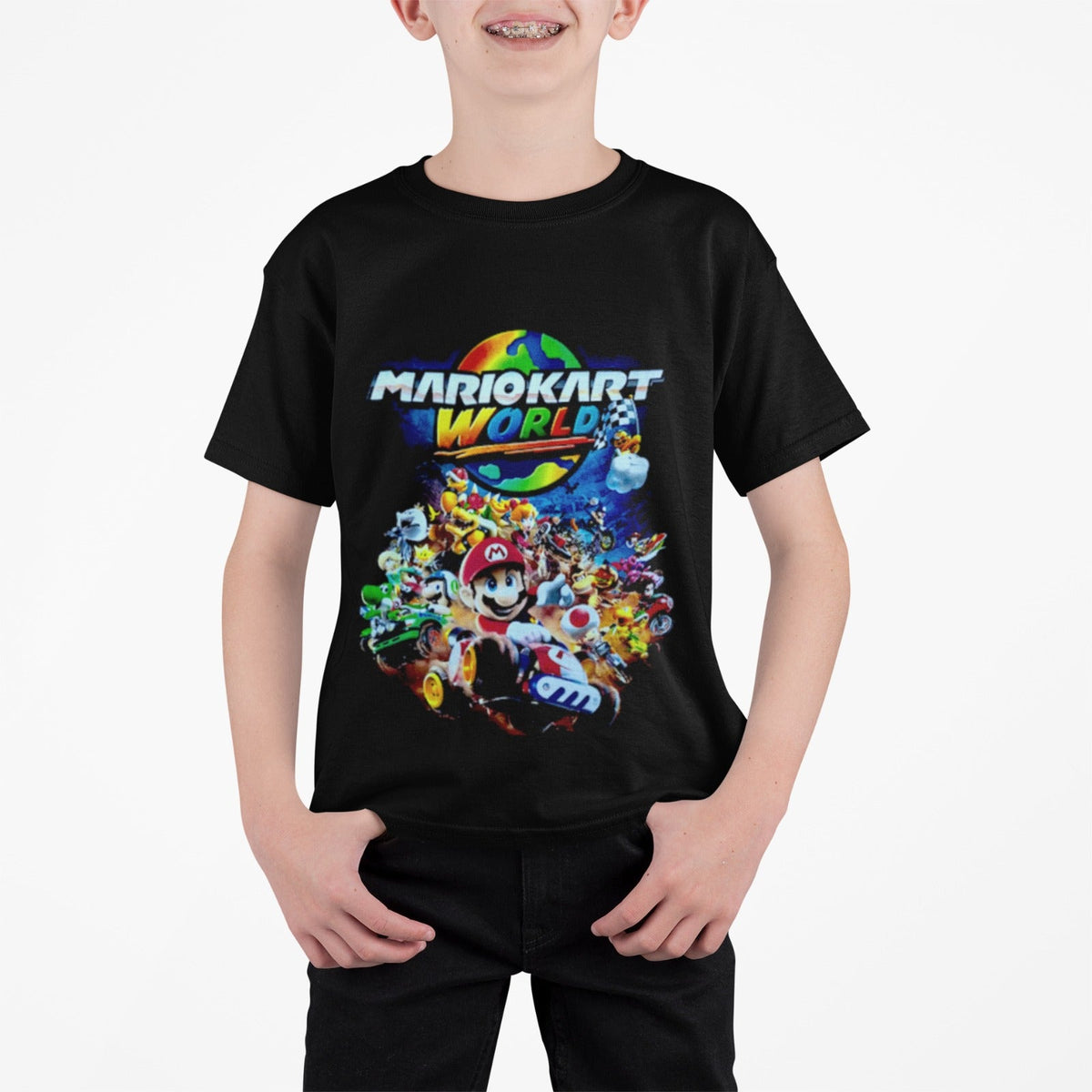 Polera Mario Kart World KIDS - amplitudmodulada