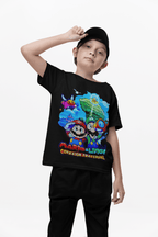 Polera Mario Luigi conexion fraternal - amplitudmodulada
