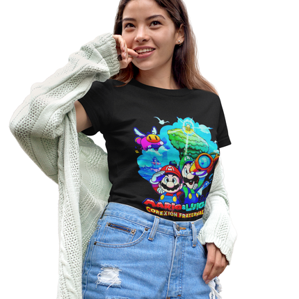 Polera Mario Luigi Brothership - amplitudmodulada