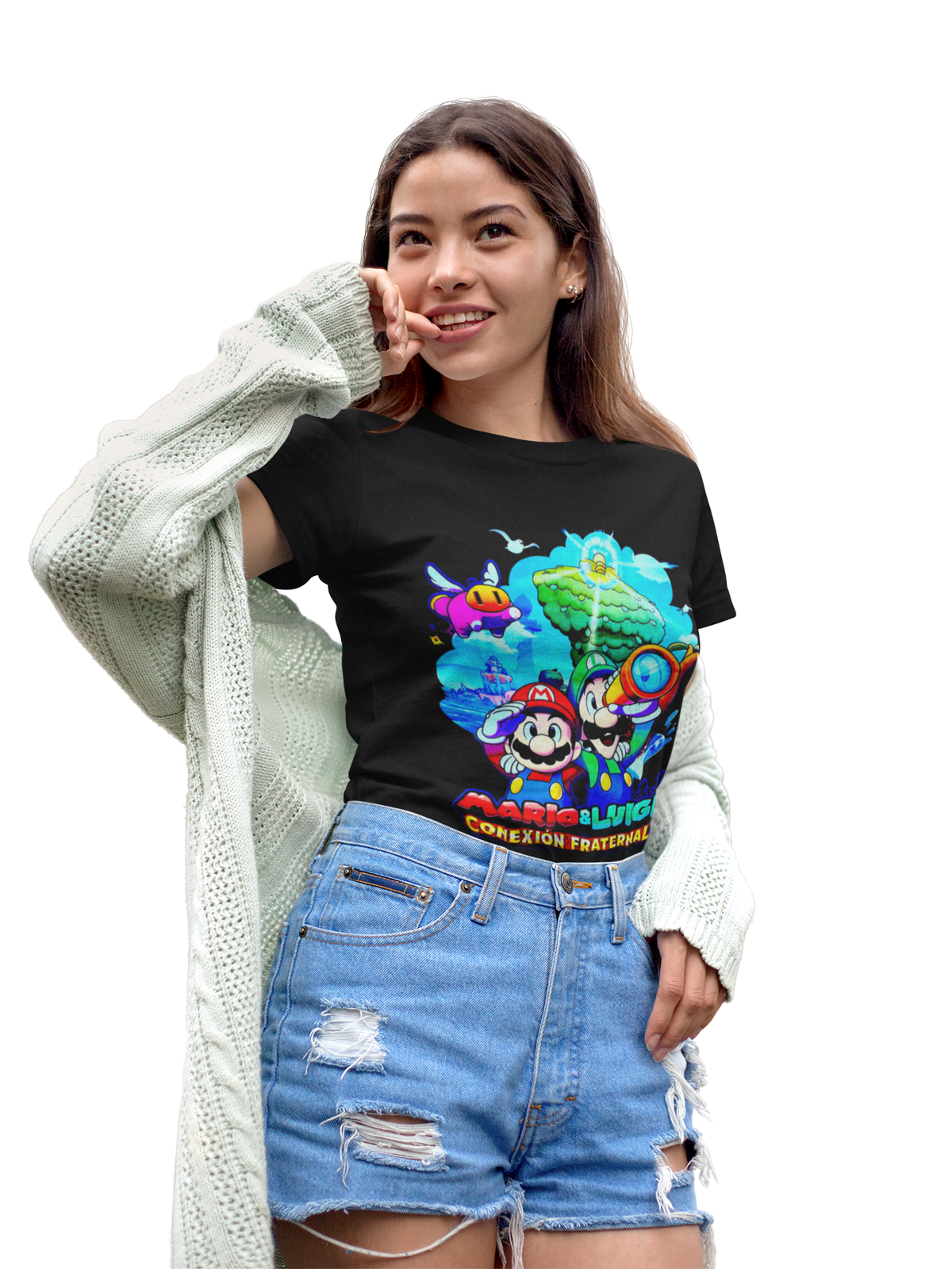 Polera Mario Luigi Brothership - amplitudmodulada