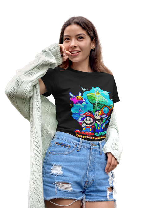 Polera Mario Luigi Brothership - amplitudmodulada