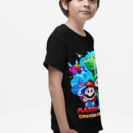 Polera Mario Luigi Brothership KIDS - amplitudmodulada