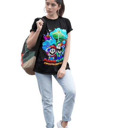 Polera Mario Luigi Brothership KIDS - amplitudmodulada