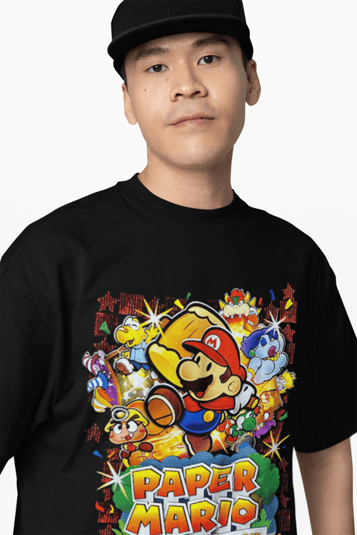 Polera Mario Paper - amplitudmodulada