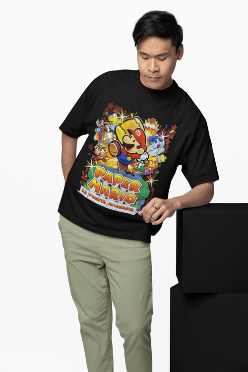 Polera Mario Paper - amplitudmodulada