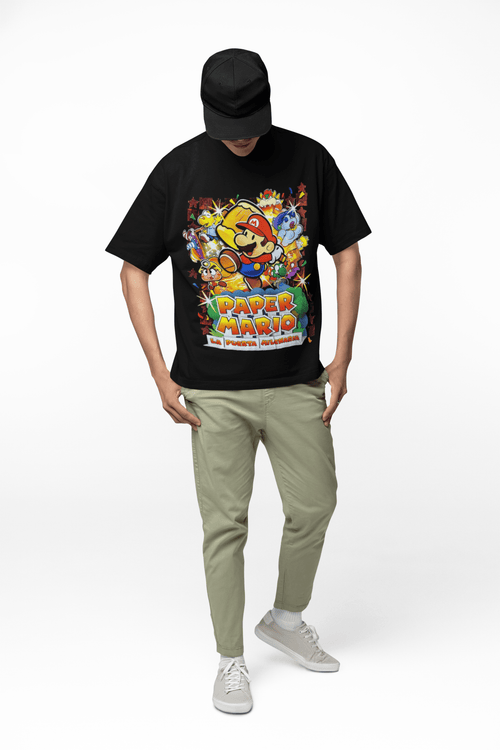 Polera Mario Paper - amplitudmodulada