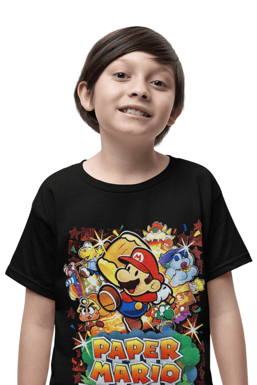 Polera Mario Paper KIDS - amplitudmodulada