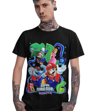 Polera Super Mario Bros Wonder - amplitudmodulada