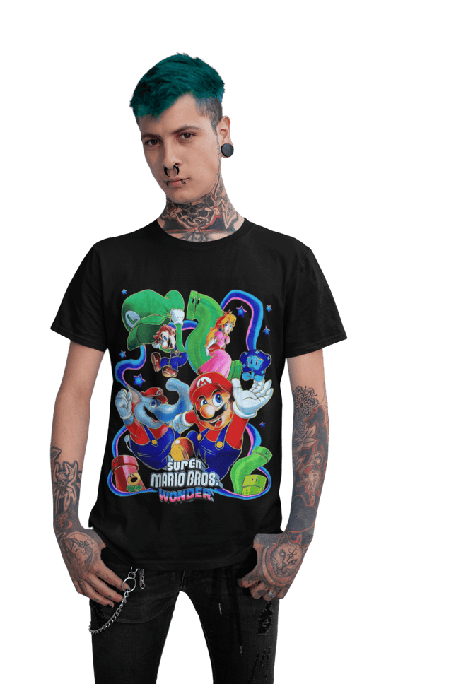 Polera Super Mario Bros Wonder - amplitudmodulada