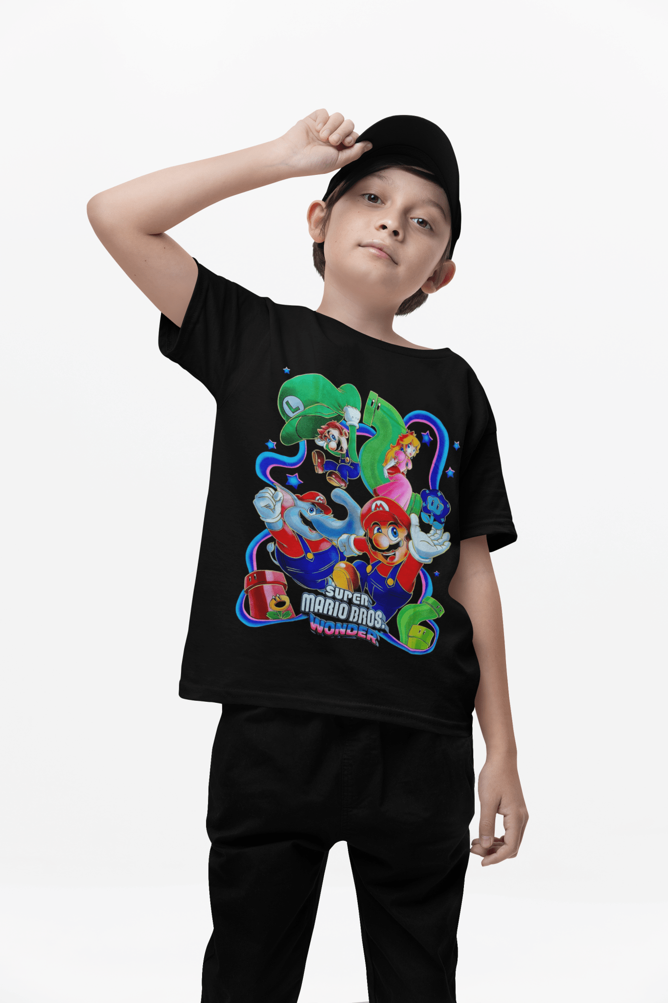 Polera Super Mario Bros Wonder - amplitudmodulada