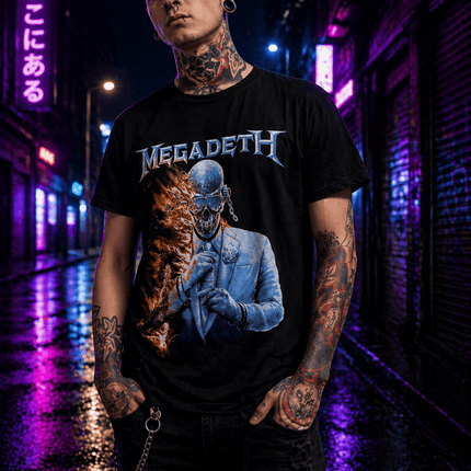 Polera Megadeth Tour 2026 - amplitudmodulada