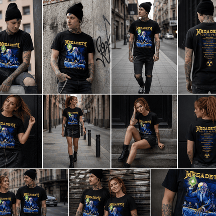 Polera Megadeth Rust In Peace - amplitudmodulada